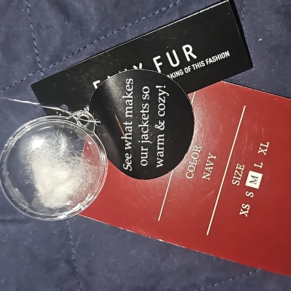 Mila&Tiff Women Thick Quilted Short Cropped Puffer Jacket Size M - Picture 14 of 14